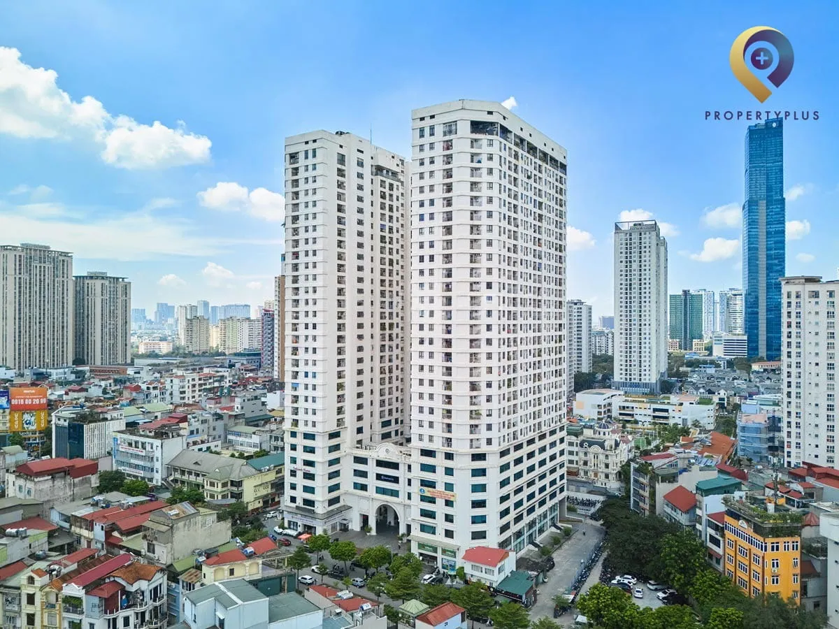 Toàn cảnh tòa nhà Central Field tại Hà Nội.